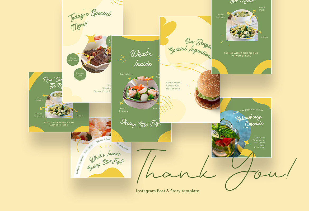 Food Ingredients Instagram Canva Food Ingredients Instagram Canva