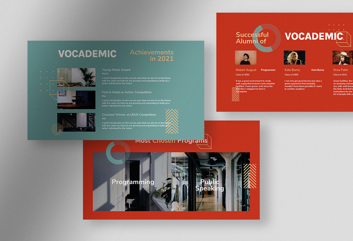 Vocademic - Volcanic Ash Modern Education Presentation