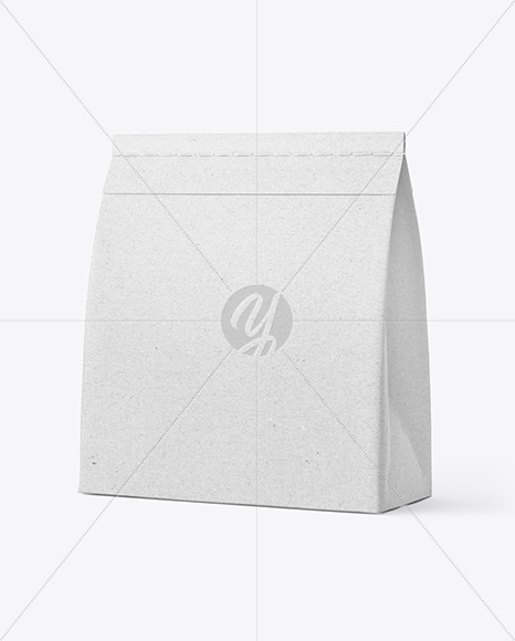 Kraft Paper Food Bag Mockup