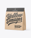 Kraft Paper Food Bag Mockup