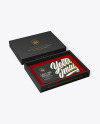 Gift Card in a Box Mockup