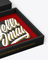 Gift Card in a Box Mockup