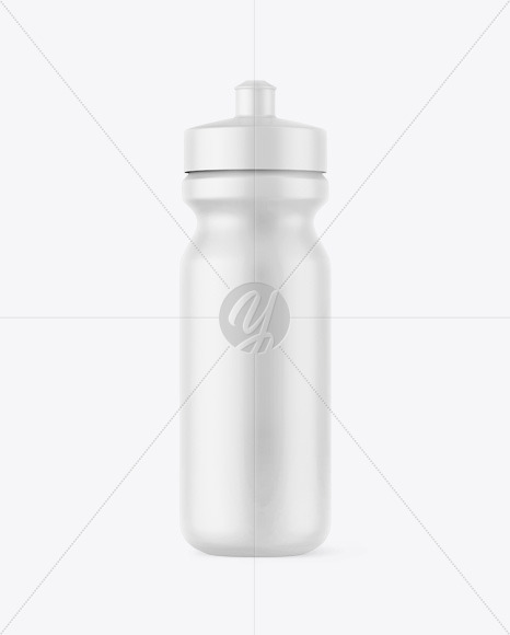 Matte Sport Bottle Mockup