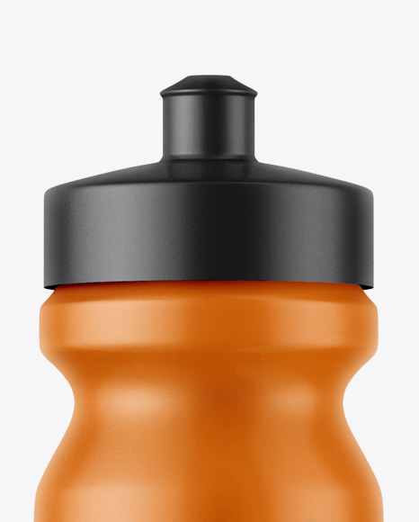 Matte Sport Bottle Mockup