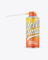 Matte Spray Can Mockup