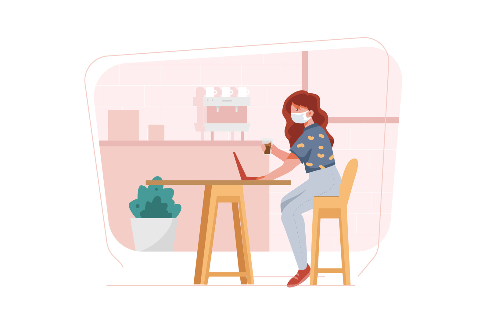 M312_Life During Corona Illustrations