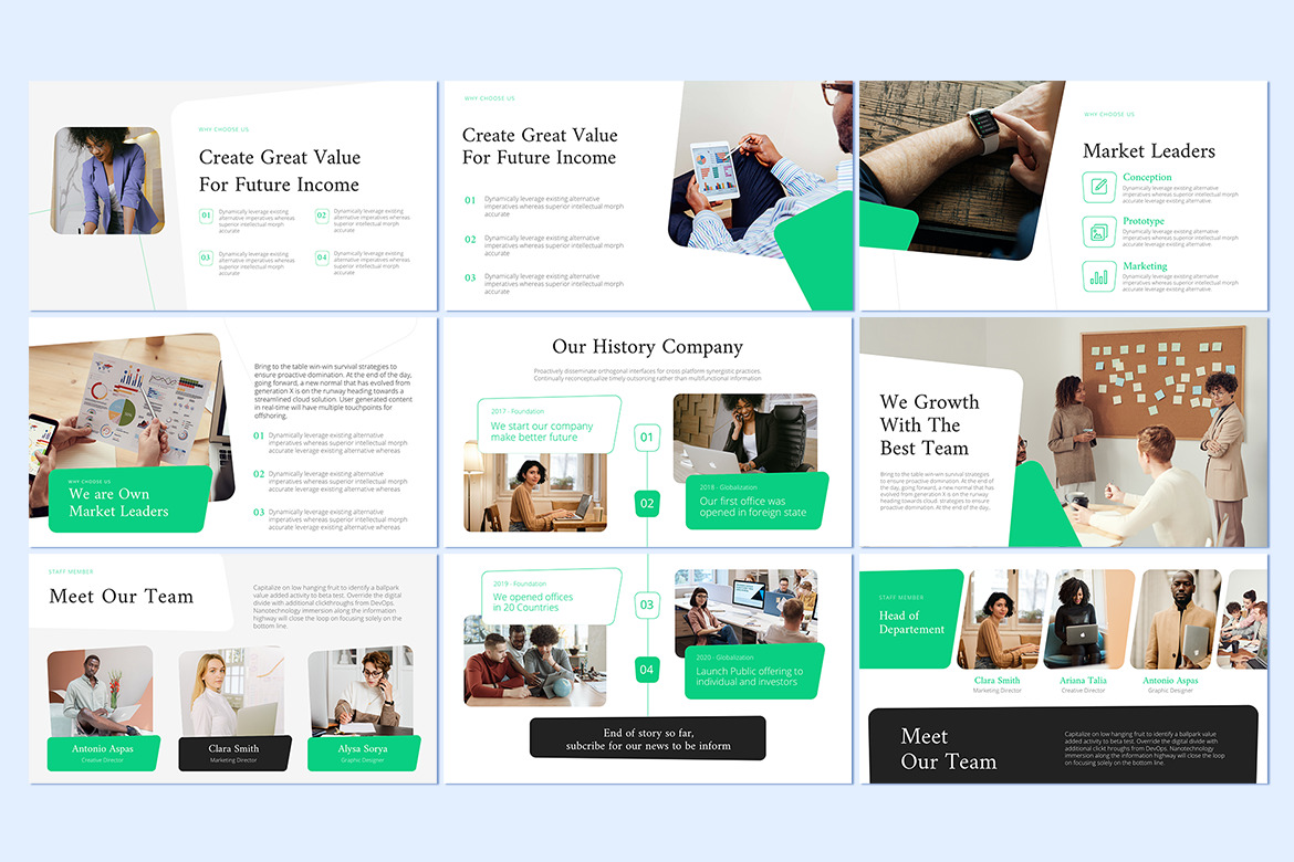 RangeZig PowerPoint Business Presentation RangeZig PowerPoint Business Presentation