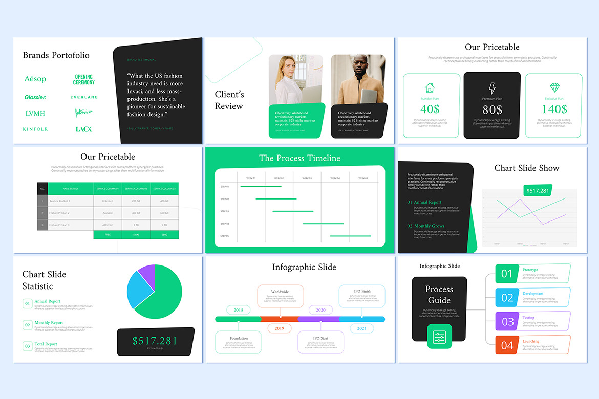 RangeZig PowerPoint Business Presentation RangeZig PowerPoint Business Presentation