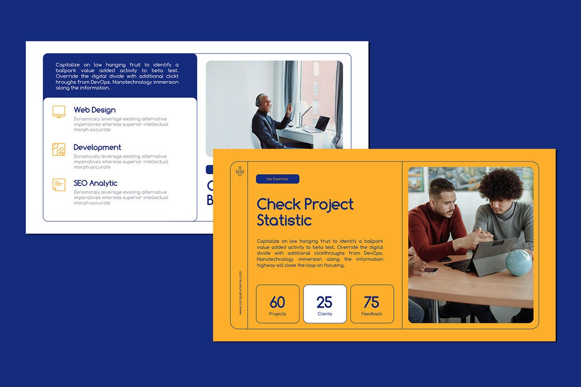Narrow PowerPoint Business Presentation Narrow PowerPoint Business Presentation