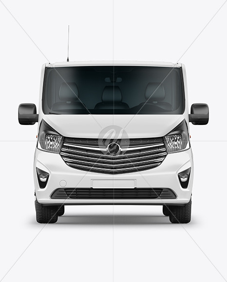 Panel Van Mockup - Front View