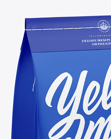 Matte Food Bag Mockup