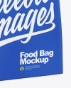 Matte Food Bag Mockup