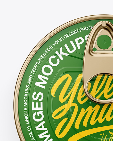 Tin Can Mockup