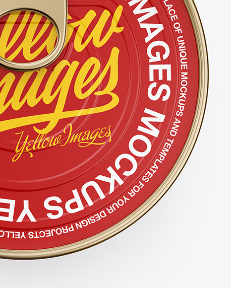 Tin Can Mockup