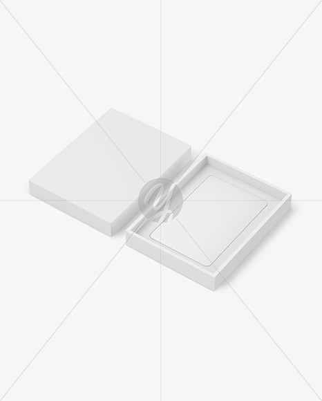 Gift Card in a Box Mockup