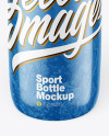 Glossy Sport Bottle Mockup