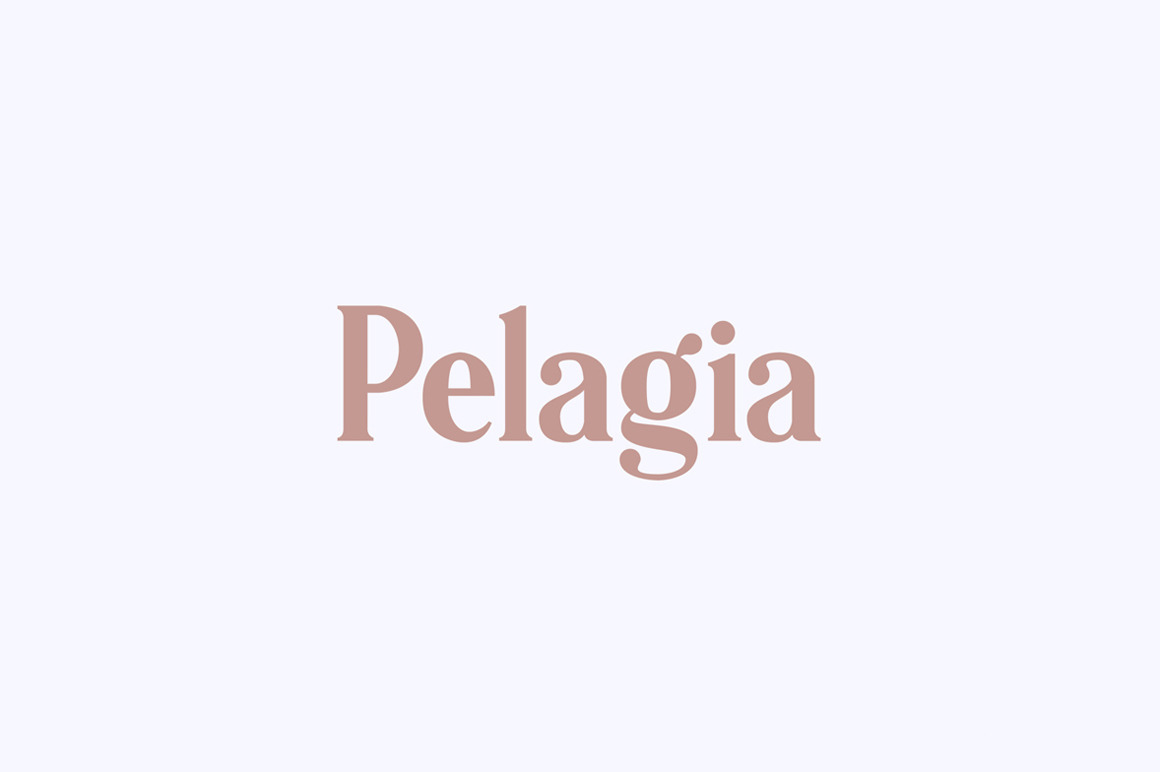 Pelagia Font Pelagia Font