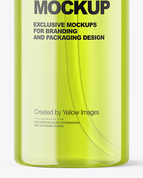 Color Plastic Cosmetic Bottle with Pump Mockup Color Plastic Cosmetic Bottle with Pump Mockup