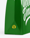 Glossy Food Bag Mockup