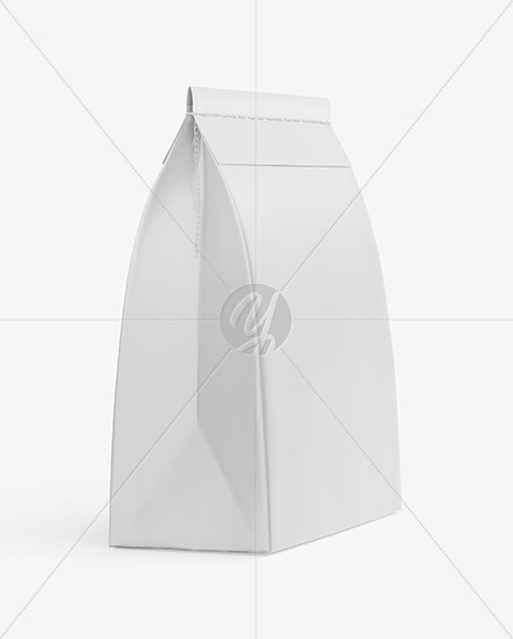Matte Food Bag Mockup