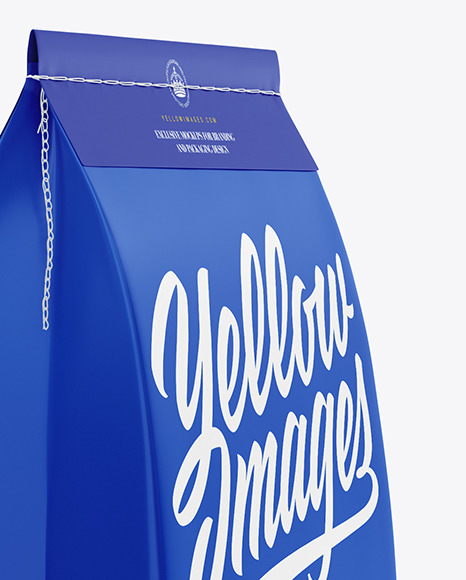 Matte Food Bag Mockup