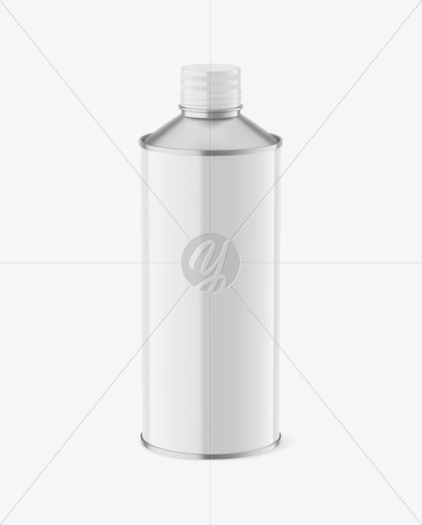 Glossy Bottle Mockup