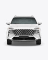 Compact SUV Mockup - Front View