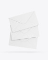 Three Envelopes Mockup