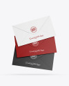 Three Envelopes Mockup