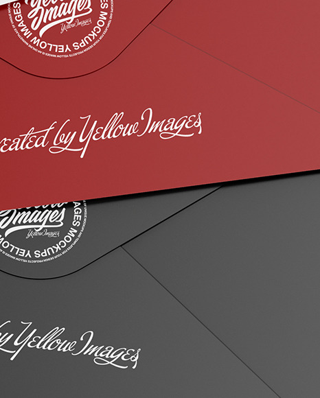 Three Envelopes Mockup