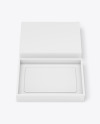 Textured Gift Card in a Box Mockup