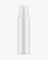 Matte Aerosol Bottle Mockup