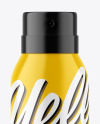 Glossy Spray Bottle Mockup