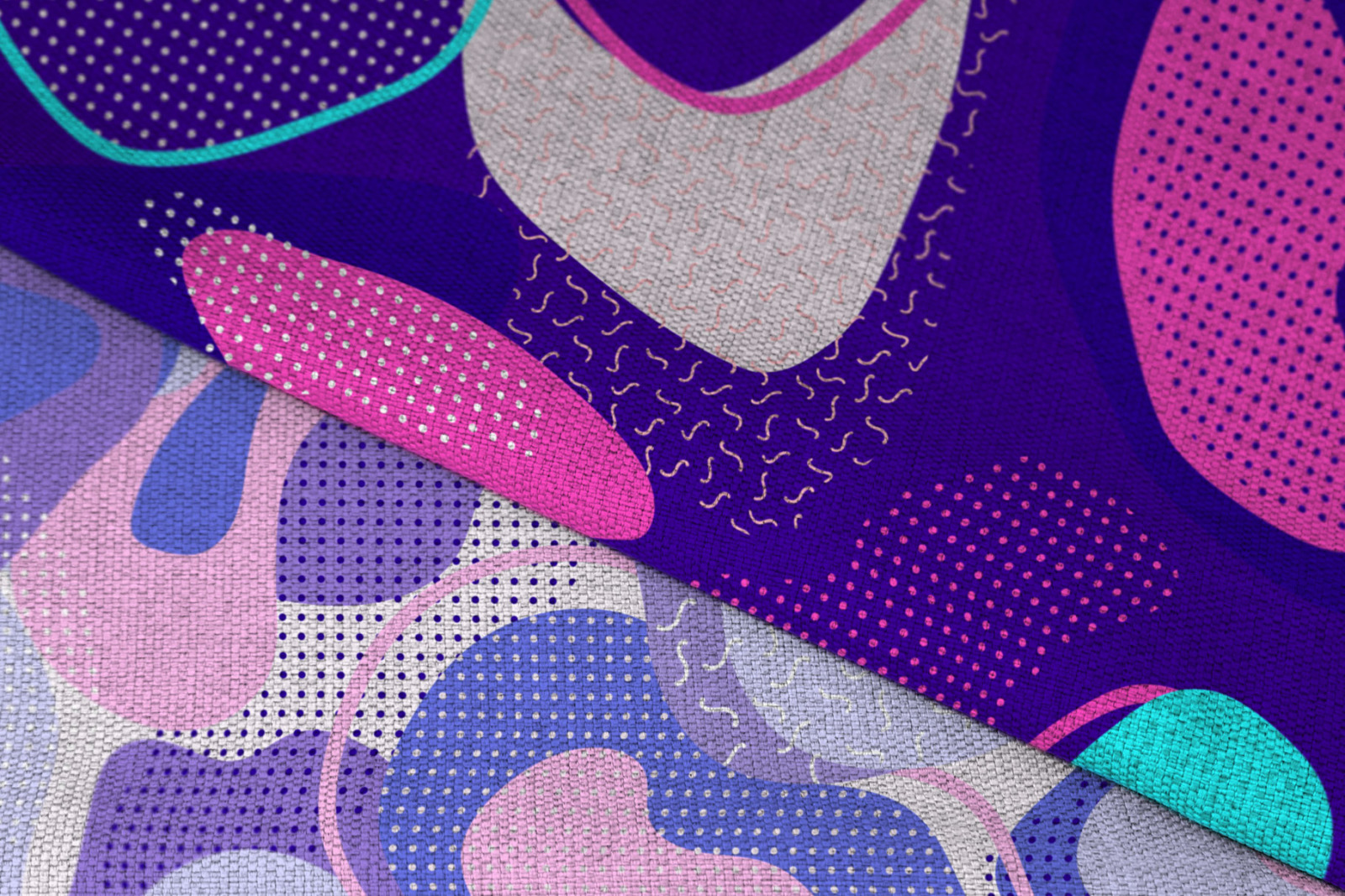 Cotton Fabric Print Mockup Cotton Fabric Print Mockup