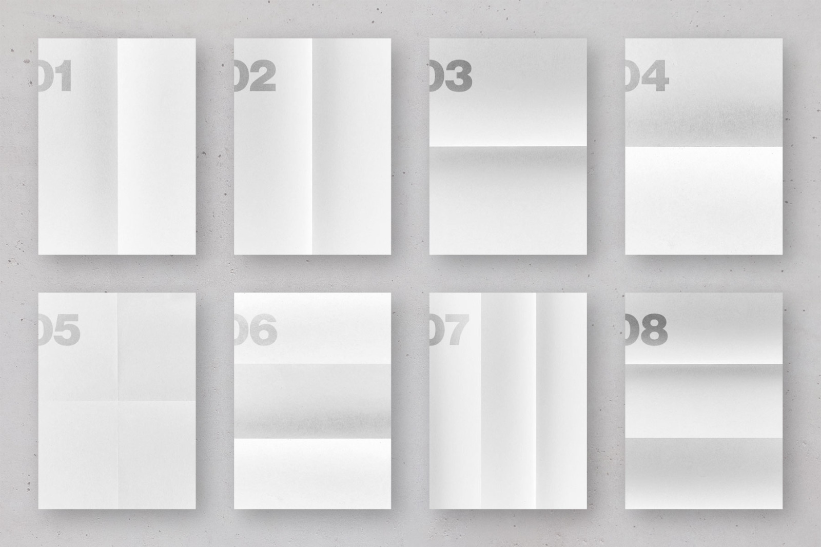 Folded Paper Texture Pack Folded Paper Texture Pack