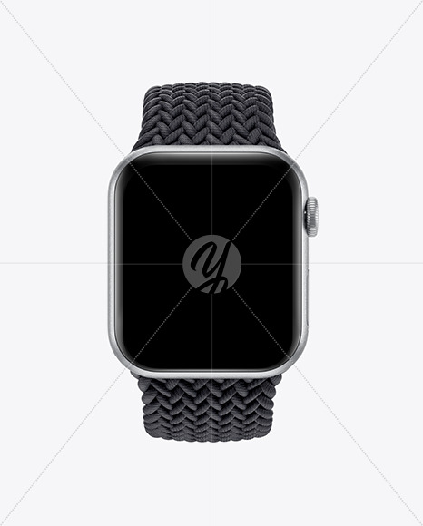 Apple Watch Series 6 with Aluminium Case Mockup