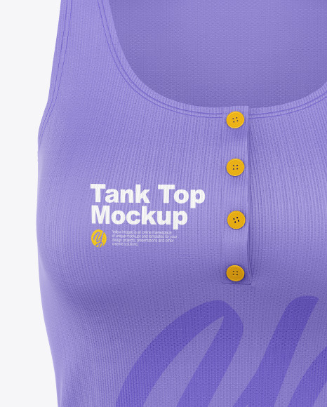 Women's Tank Top Mockup - Front View