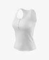 Women's Tank Top Mockup - Half-Side View