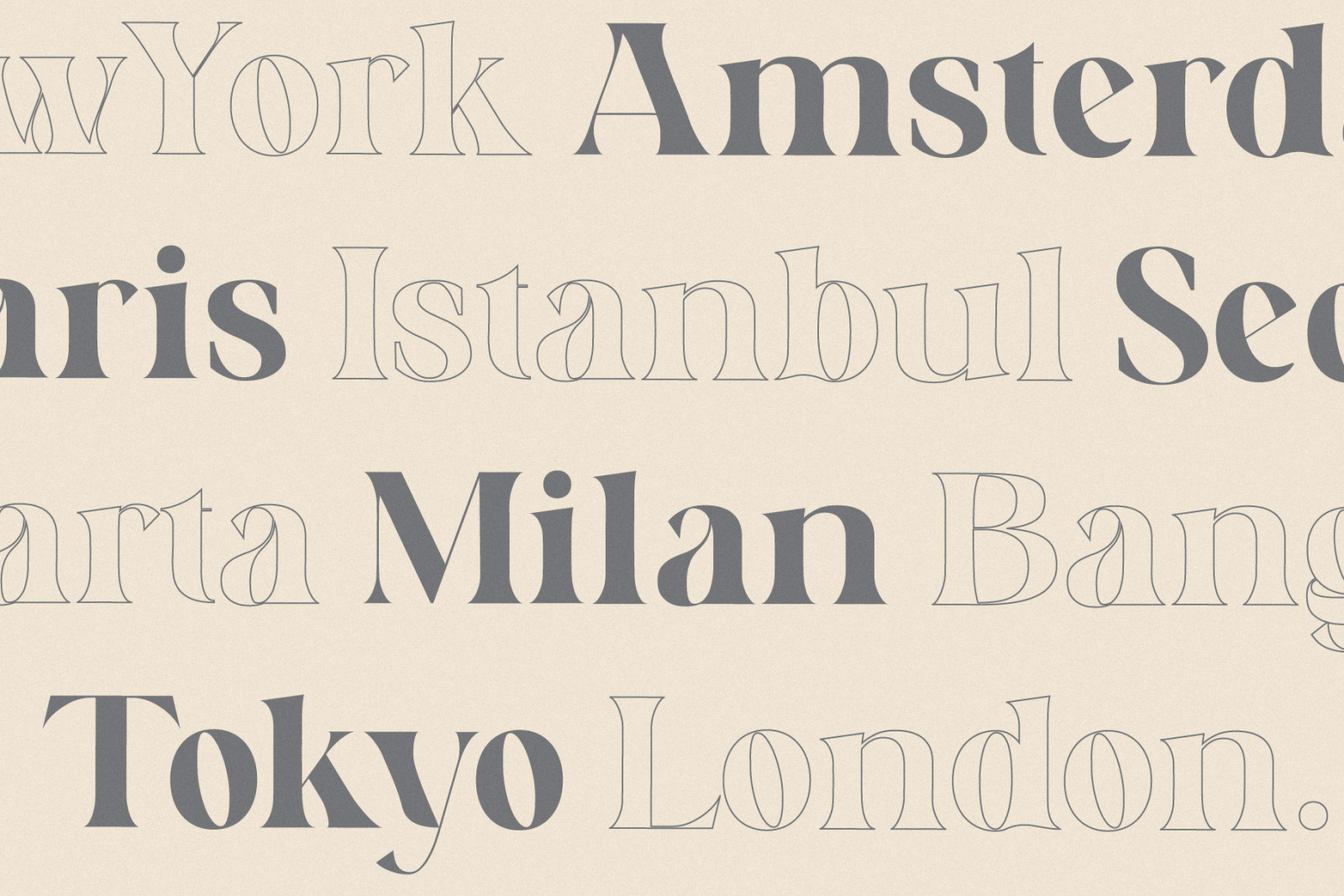 Wildstone - Ligature Serif Typeface Wildstone - Ligature Serif Typeface