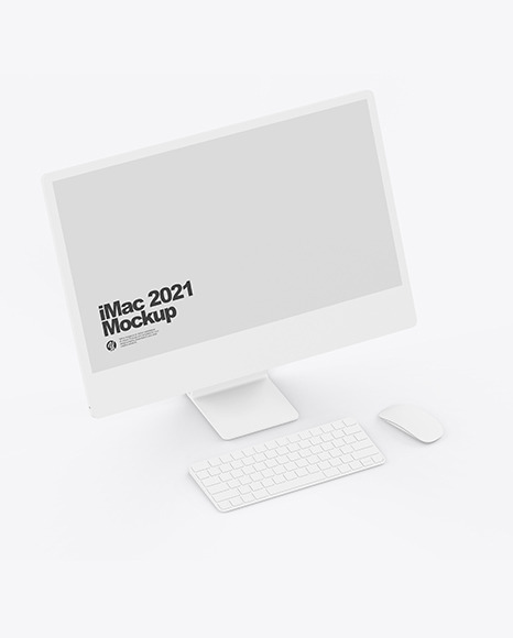 iMac 24” Mockup