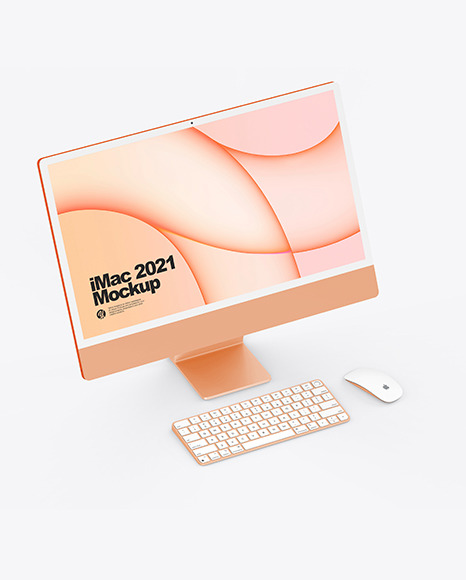 iMac 24” Mockup