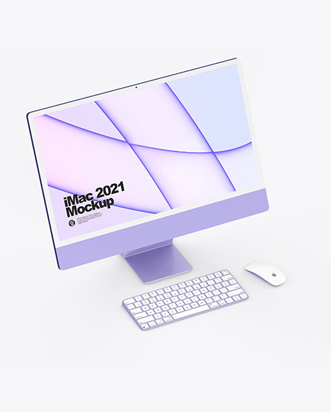 iMac 24” Mockup