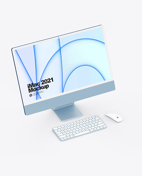 iMac 24” Mockup