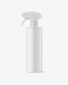 Matte Spray Bottle Mockup