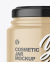 Glossy Cosmetic Jar Mockup