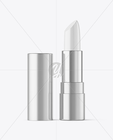 Metallic Lipstick Tube Mockup