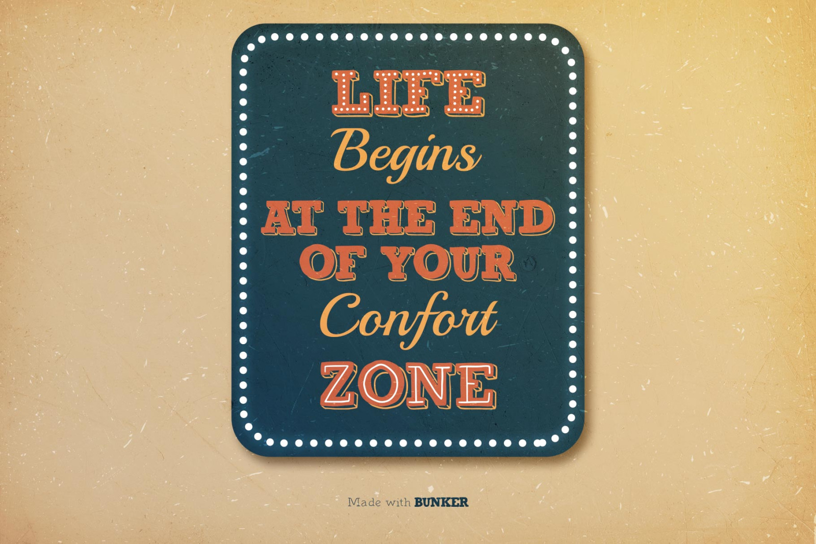 Bungker Typeface Bungker Typeface