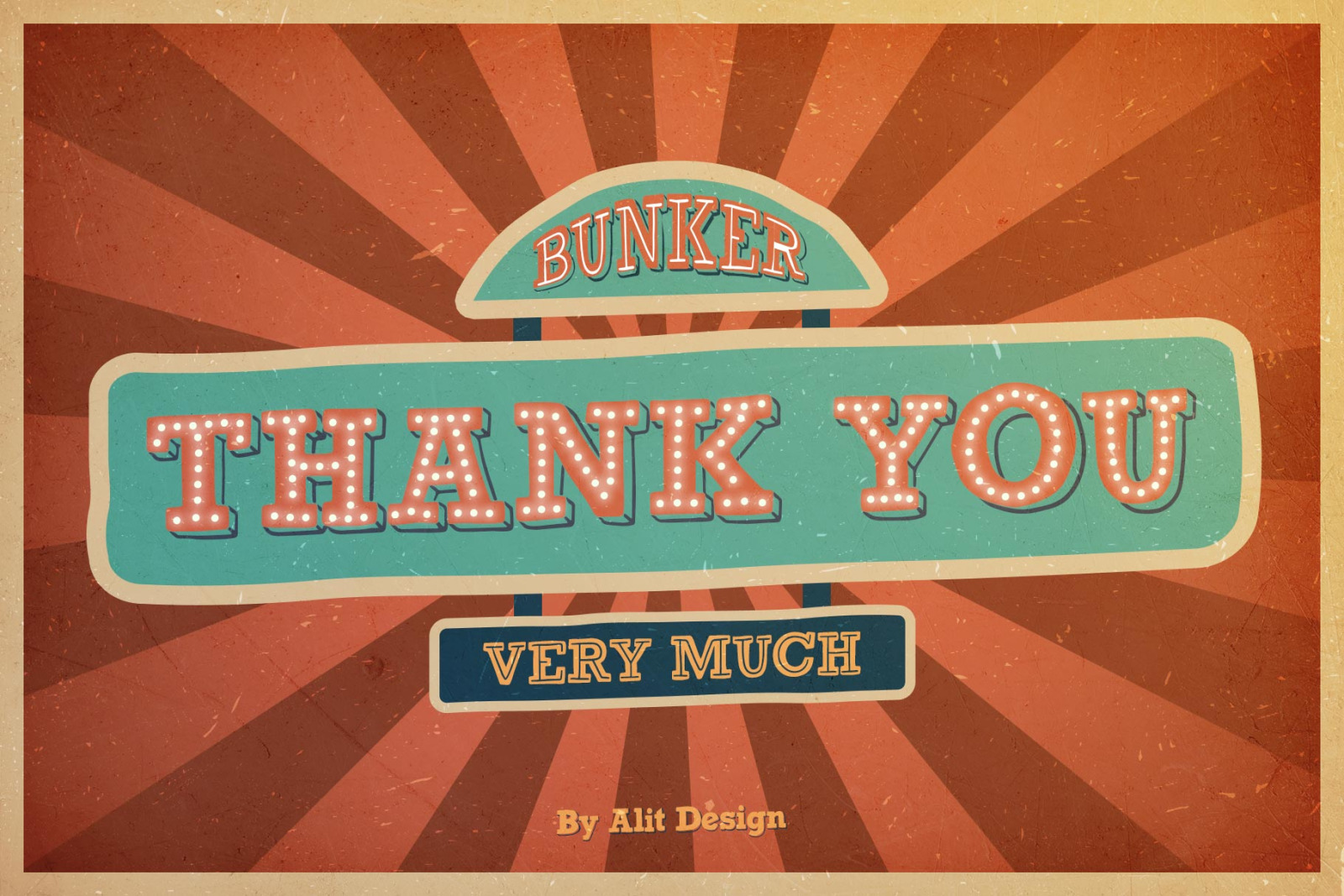 Bungker Typeface