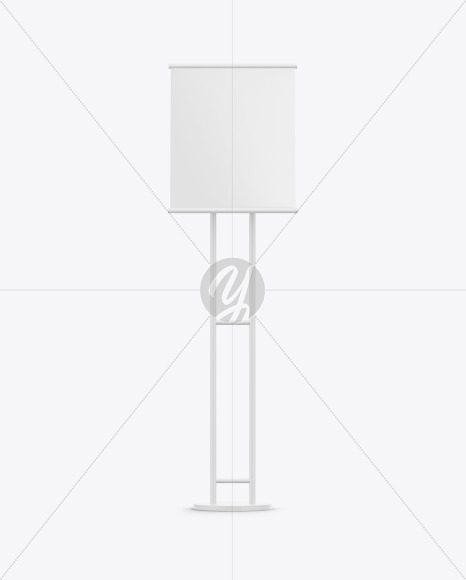 Stand with Poster Mockup