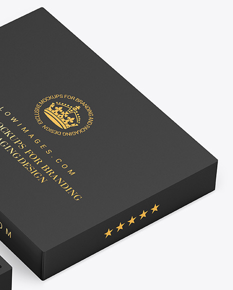 Gift Card in a Box Mockup